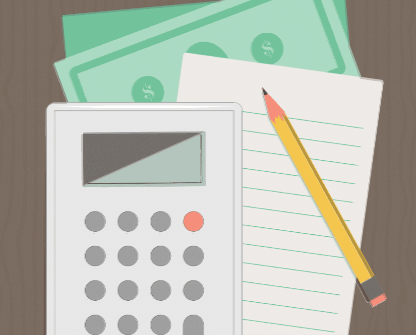 Money and calculator