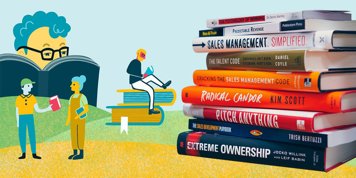 The Sales Leader's Library: 9 Books You Need to Read Right Now (Plus a Chance to Win Them All!)