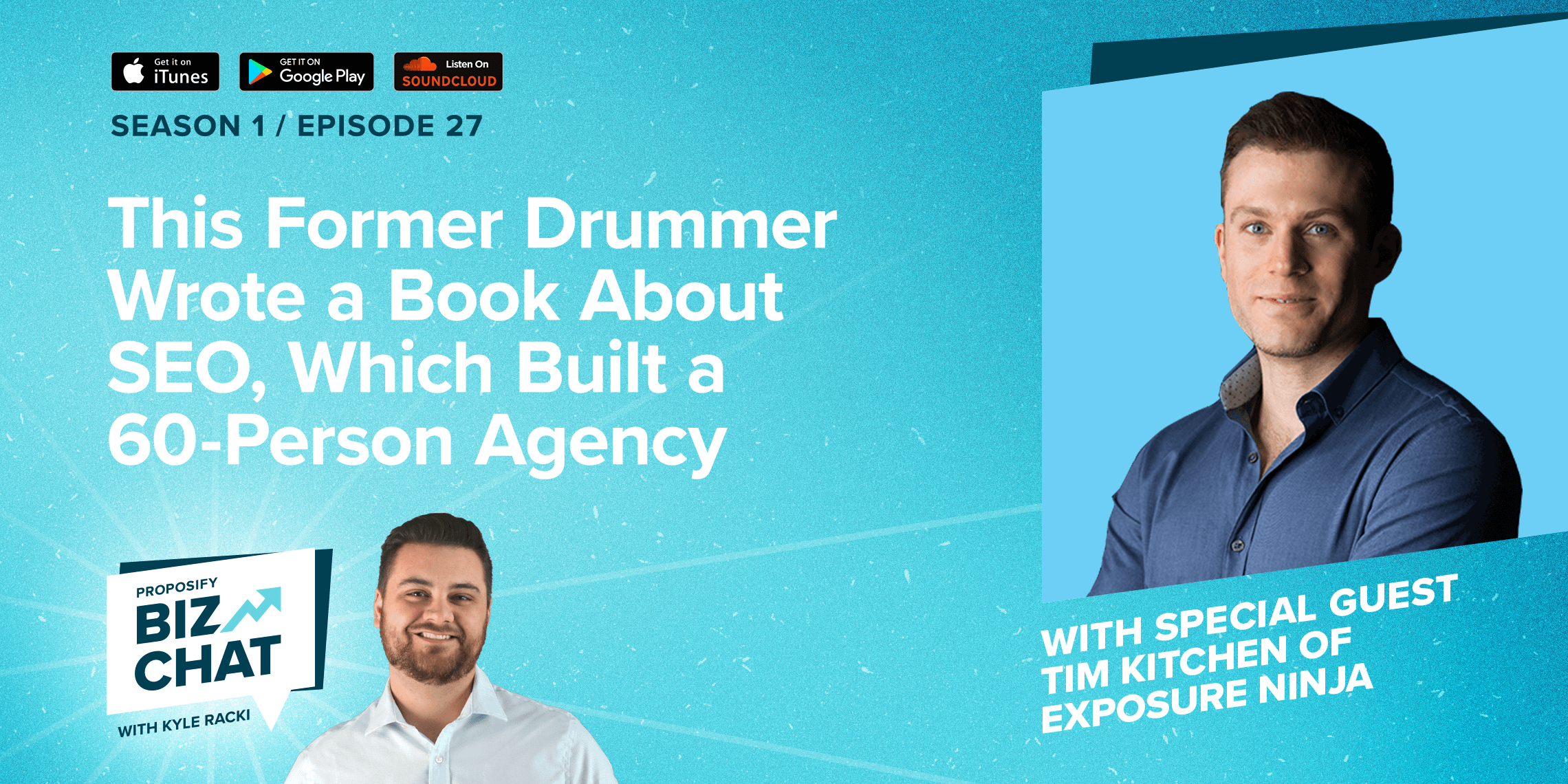 This Former Drummer Wrote a Book about SEO, Which Built a 60-person Agency