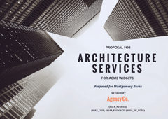 Architecture Proposal Template