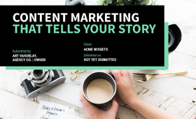 Content Marketing Proposal Template