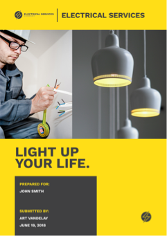 Electrical Services Proposal Template