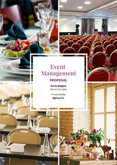 free business proposal templates proposify free website templates for event management company