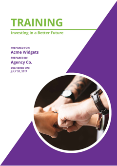 Training Proposal Template